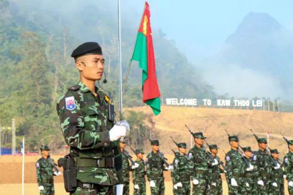 缅甸东部地区克伦邦的克伦民族解放军和克伦人民保卫军